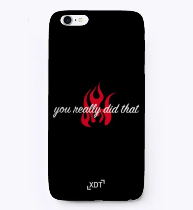 Red Flame Phonecase