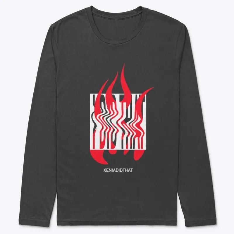 Red Flame Long Sleeve